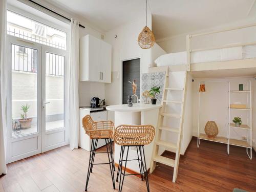 Charming Studio 1BR-2P - Batignolles