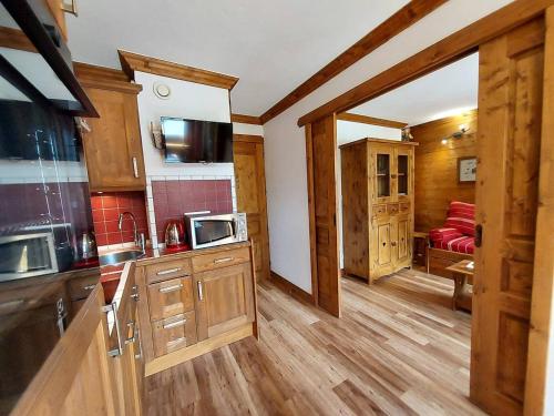Studio divisible 4 pers. rénové proche pistes Valmorel - FR-1-356-543
