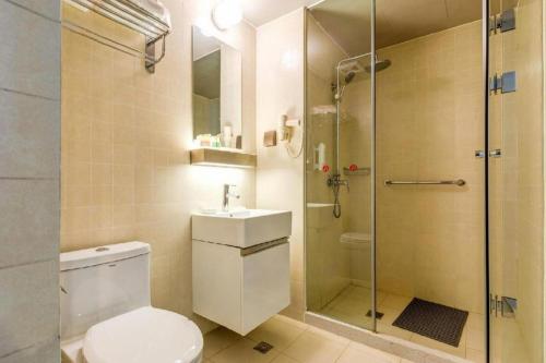 Ένα μπάνιο στο Jinjiang Inn Select Xixian New Distict Century Avenue