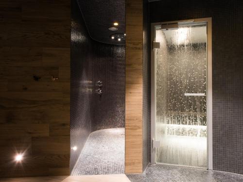 Koupelna v ubytování Lydia Hotel