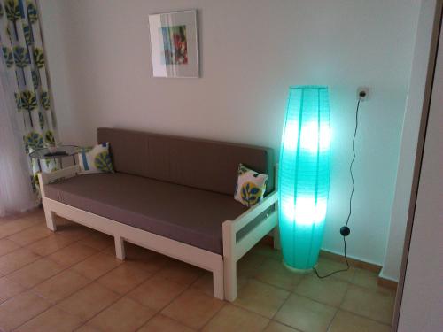 Una cama o camas en una habitación de Amparoudes