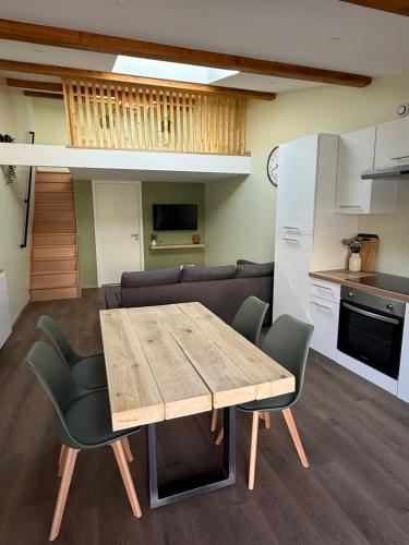 Duplex appartement en plein centre