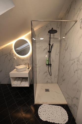 Ένα μπάνιο στο BEST Apartments
