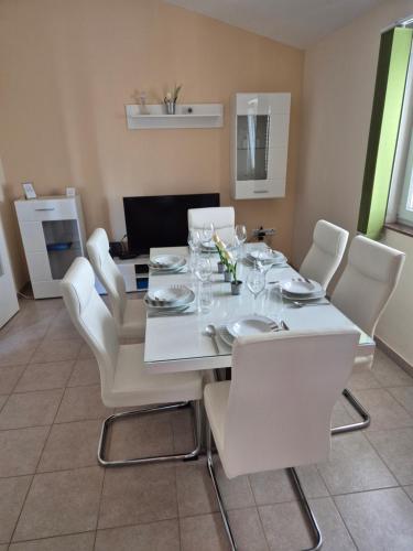 Posezení v ubytování Apartment Leonardo