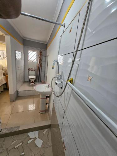 Koupelna v ubytování turfloop guest house