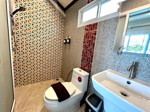 Bilik mandi di Madame pool villa