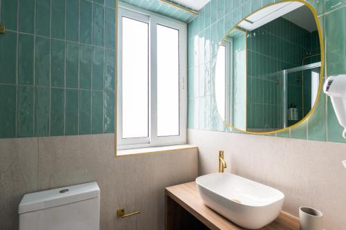 Koupelna v ubytování Buena Vista Suites