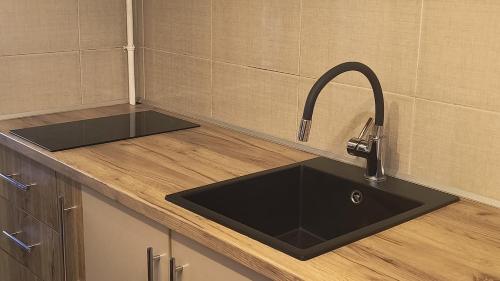 Dapur atau dapur kecil di Apartment in the heart of Iasi