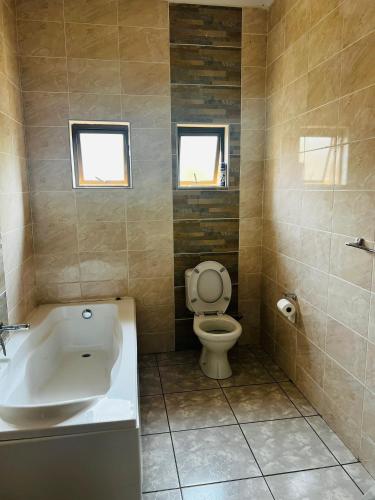 Ένα μπάνιο στο Blue Hazel Guest House