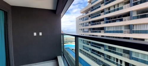 a view from the balcony of a building at ArtStudio Open Spaces in Salvador