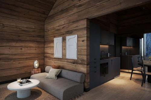 Una cocina o cocineta en Levi Nordic Star Igloos
