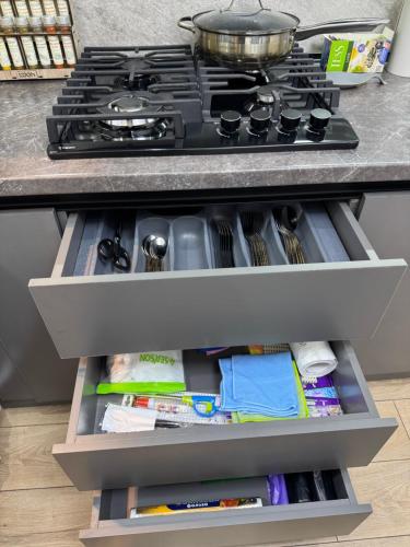 Dapur atau dapur kecil di Feel at home