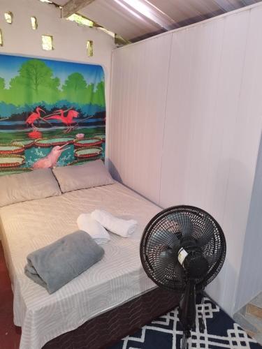 Casa Anahataにあるベッド