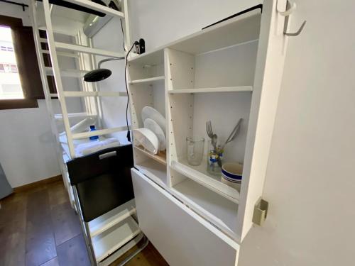 Η κουζίνα ή μικρή κουζίνα στο Casa Campillo, Habitaciones Individuales