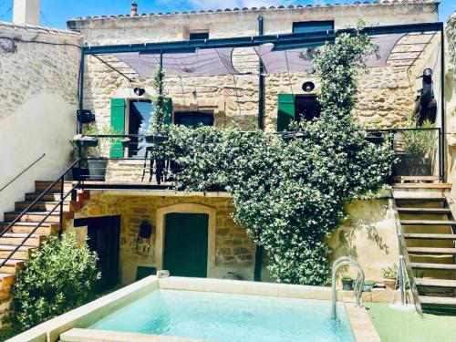 Πισίνα στο ή κοντά στο L'Oustal Di Fabre - Villa avec piscine à Vers-Pont-du-Gard