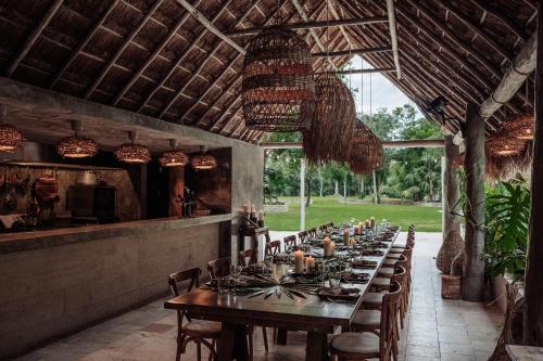 Εστιατόριο ή άλλο μέρος για φαγητό στο Onze Xpu Ha Sanctuary, Tulum