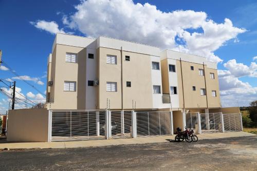 Bygningen som lejligheden ligger i