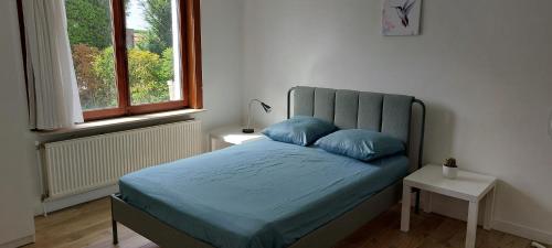 Cama o camas de una habitación en Villa Del