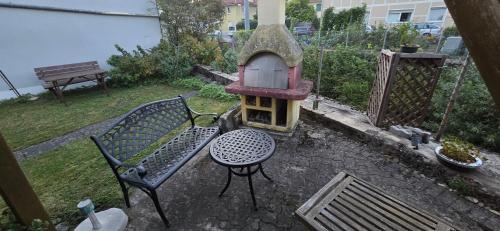Сад в Vier Zimmer Appartment mit Küche & Bad