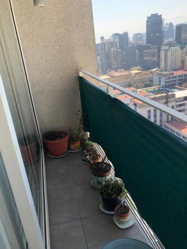 Balkon ili terasa u objektu Mandala House