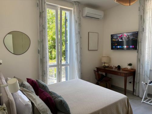 Μια τηλεόραση ή/και κέντρο ψυχαγωγίας στο Suite Vallombrosa - Fiuggi Terme