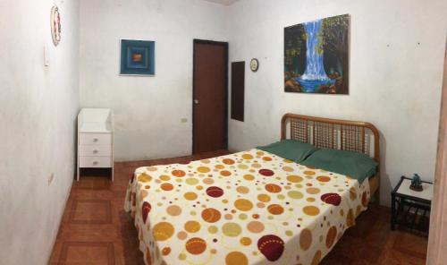 Postel nebo postele na pokoji v ubytování Hospedaje Maluli 01