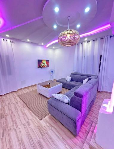 Un lugar para sentarse en Your stylish temporary home in Lomé
