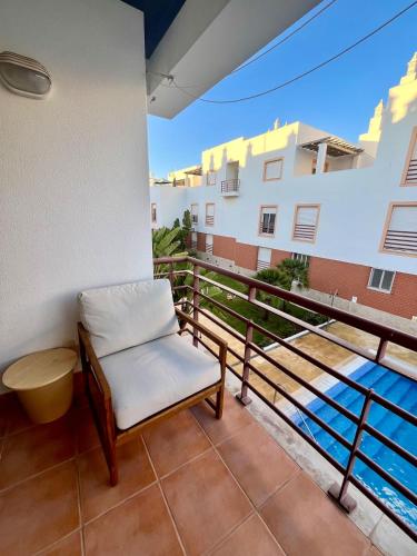 Cabanas de Alma Salgada with pool near to the beach