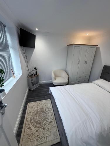 Katil atau katil-katil dalam bilik di Stylish modern Guest house