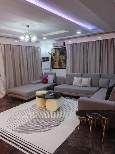 Posezení v ubytování Zoeeyy luxury Apartment