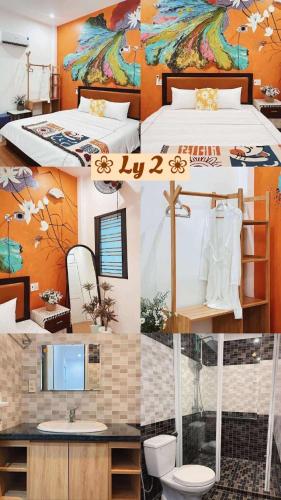 Η κουζίνα ή μικρή κουζίνα στο Ly's House Hue