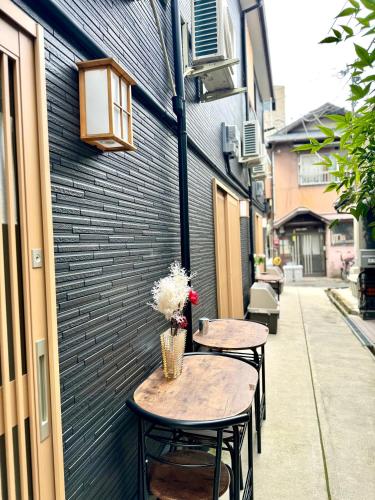 慧寓心斎橋南一号HOUSE B 天下茶屋駅步行5分钟関西空港南海線直达88m'日式別莊单元二難波黒門市場通天閣直达