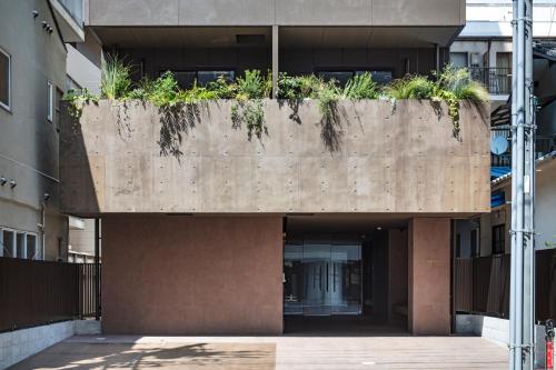 Το κτήριο όπου στεγάζεται  το διαμέρισμα