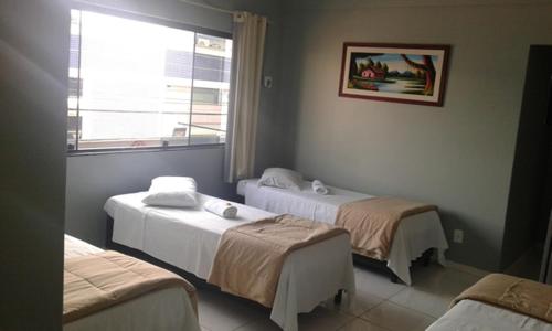 Hotel Amazonas tesisinde bir oda