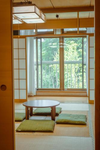 Katil atau katil-katil dalam bilik di 箱根 小涌谷 自然とアートに囲まれる一軒家貸切