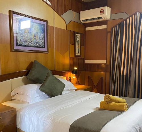 Postel nebo postele na pokoji v ubytování Coralview Perhentian Resort - Teluk Pauh BS