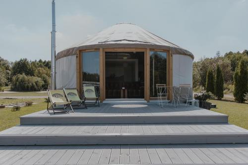 Φωτογραφία από το άλμπουμ του Jurty Glamping σε Gostynin