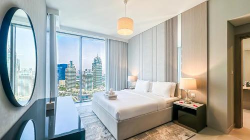 Exclusive 1BR, Panoramic Marina View, Dubai Marina - 21AB02