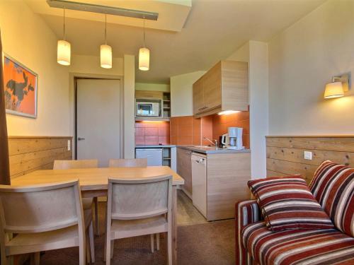Studio-cabine pour 4 à Belle Plagne avec balcon