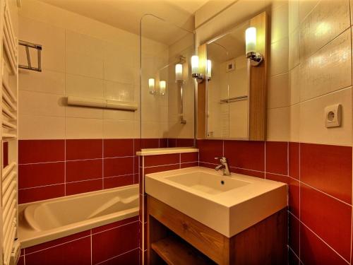 Studio-cabine pour 4 à Belle Plagne avec balcon