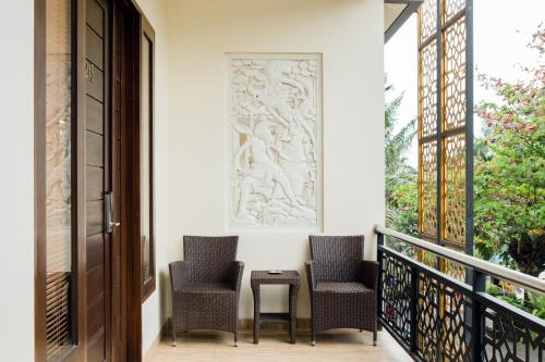 Posezení v ubytování Grand Kesambi Resort and Villas Seminyak