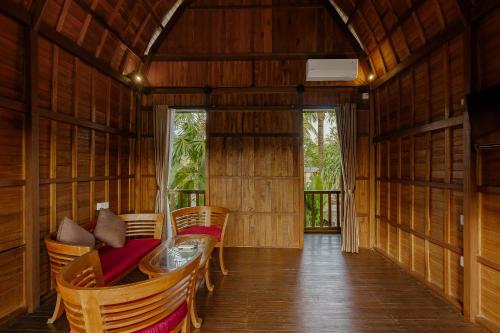 Posezení v ubytování Yanyan Resort Ubud