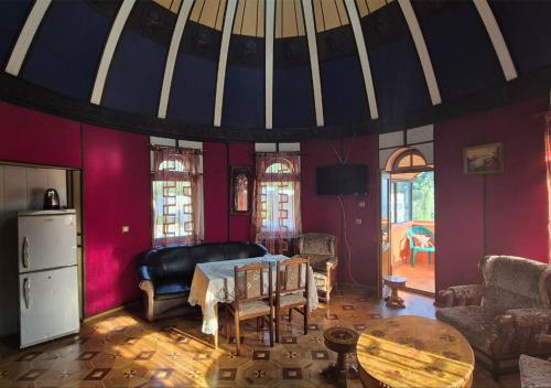 Kuchyň nebo kuchyňský kout v ubytování Magnat