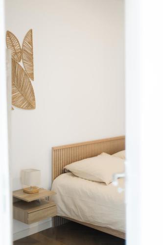 Llit o llits en una habitació de Nordique