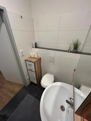 Koupelna v ubytování Urban Stay Kremsmünster Studio