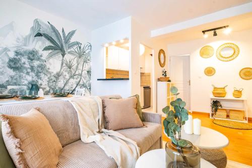 Posezení v ubytování 4 Guests Flat - Place Monge