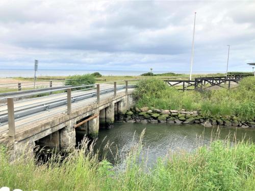 un puente sobre un río junto a una playa en Holiday Home Rəzvan - 120m from the sea by Interhome, en Vedelshave