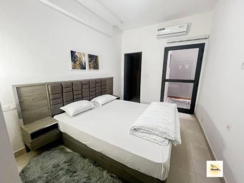Postel nebo postele na pokoji v ubytování Appartement Chic & Tendance