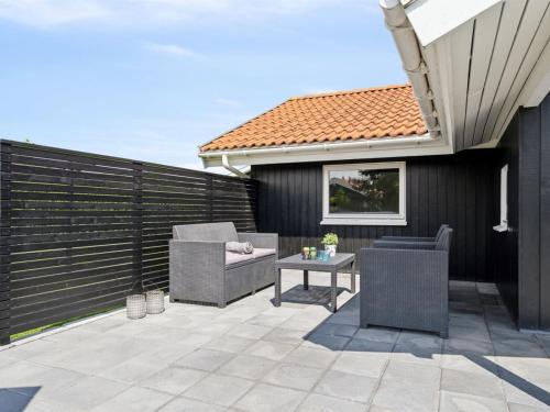 Χώρος καθιστικού στο Holiday Home Dyrken - 200m from the sea by Interhome