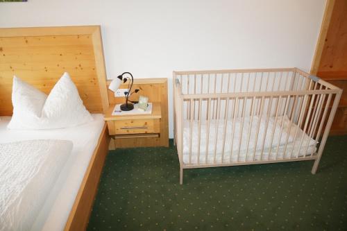 Postel nebo postele na pokoji v ubytování Nöglhof